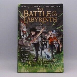 Percy Jackson & the Olympians: Battle of the Labyrinth Graphic Novel **BRAND NEW